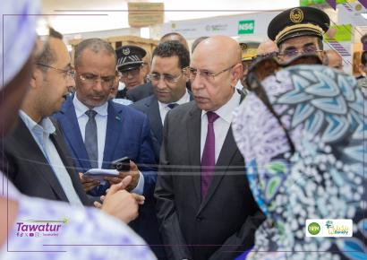 جوانب من انطلاق النسخة الثانية من معرض &quot;أكسبو موريتانيا 2025&quot;.