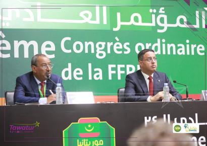 جوانب من افتتاح الدورة العادية الـ24 للاتحاد الموريتاني لكرة القدم.
